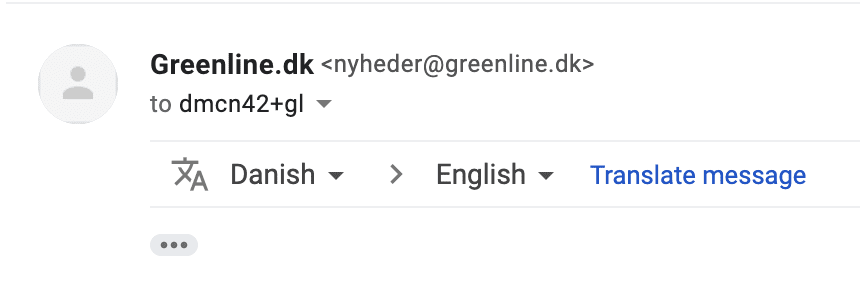 An inbox showing two identical newsletters collapsed into a single threaded conversation